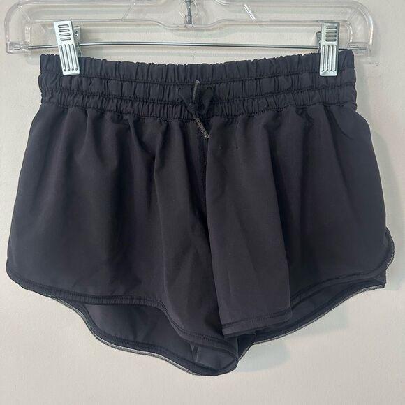 Lululemon Black Running Shorts 4 - Picture 1 of 8